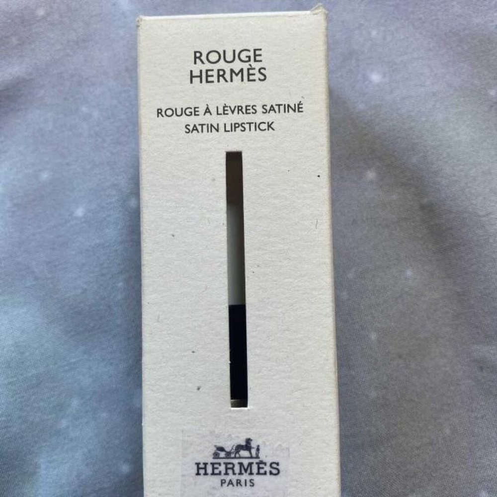 HERMES ROUGE SATIN LIPSTICK (with box)